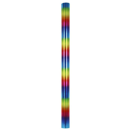 Picture of METALLIC RAINBOW WRAPPING ROLL 70CM X 1.5 METERS